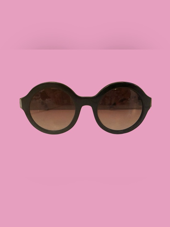 Prada Accessories - PRADA Men’s Round Black Women's Sunglasses - Unbranded